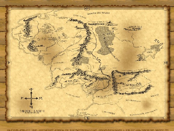 the map